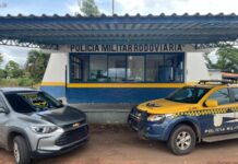 Carro roubado é recuperado após perseguição na MS-289; condutor é preso