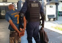 Foragido da justiça é preso com fios furtados; veja vídeo