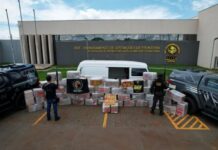 DOF e Defron apreendem 2 toneladas de drogas em área de lazer em Dourados