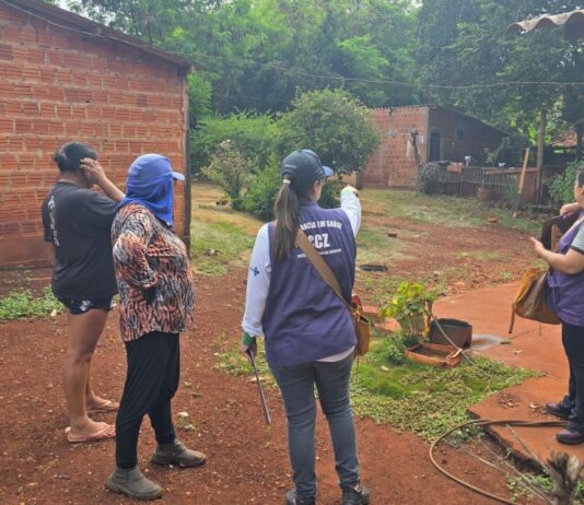 Mutirão contra epidemia de chikungunya nas aldeias vistoria 1.513 moradias em 2 dias