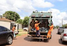 Taxa de Coleta de Lixo vence dia 31 de março e pode ser parcelada em até 10 vezes