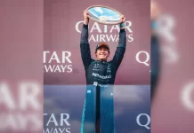 F1: Russell sofre com Ferrari, mas vence GP da Austrália eletrizante; Bortoleto é 9º