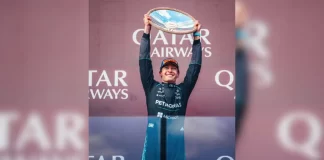 F1: Russell sofre com Ferrari, mas vence GP da Austrália eletrizante; Bortoleto é 9º