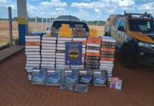 Polícia apreende eletrônicos e bebidas durante abordagens