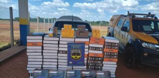 Polícia apreende eletrônicos e bebidas durante abordagens