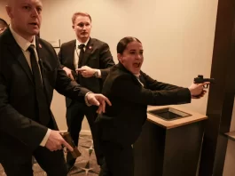 Trump é retirado às pressas de jantar em Washintgton após tiroteio