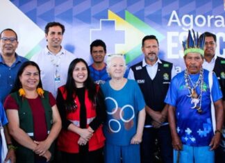 Ministério da Saúde instala unidade móvel para reforçar atendimento na Reserva Indígena