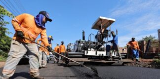 Prefeitura inicia drenagem e asfalto no Laranja Doce e melhora ruas sem pavimentação