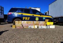 Cocaína avaliada em mais de R$ 15 milhões é apreendida pela PRF
