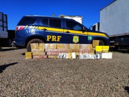 Cocaína avaliada em mais de R$ 15 milhões é apreendida pela PRF