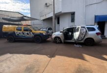 Perseguição na MS-395 termina com apreensão de mais de 2 mil pacotes de cigarros contrabandeados