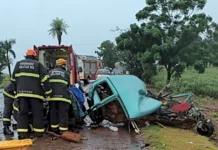 Grave acidente entre Fátima do Sul e Dourados deixa um morto e feridos