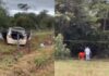 Motorista dorme ao volante e acidente deixa dois feridos graves na MS-395