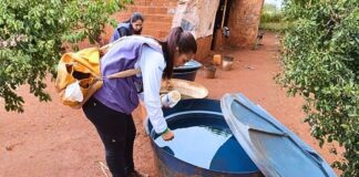Agentes vistoriam 2.706 casas nas aldeias e eliminam 617 focos do Aedes aegypti