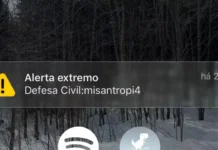 Falso alerta da Defesa Civil alcançou cerca de 30 milhões de pessoas em oito unidades da federação