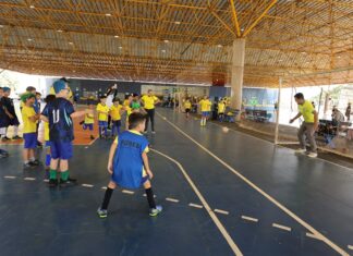 Prefeitura promove treino especial da Copa com festa de esporte, patriotismo e integração