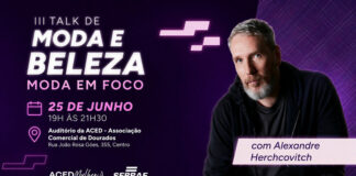 Alexandre Herchcovitch participa de evento gratuito sobre moda e empreendedorismo em Dourados