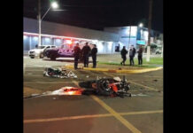 Colisão na região central de Dourados termina com motociclista morto