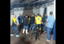 Confusão, empurrões e intervenção policial marcam eleição da Leda