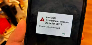 Credenciais de agentes da Defesa Civil foram usadas em disparo de alertas falsos