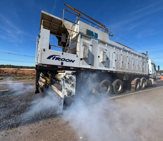 Dourados: Motiva Pantanal realiza obras de restauração do pavimento na BR-163/MS