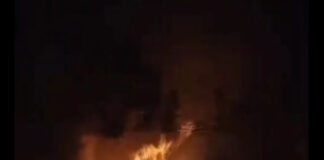 Incêndio deixa homem gravemente ferido e casa completamente destruída
