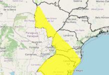 Inmet emite alerta de chuva intensa e ventos de até 60 km/h a partir de quinta