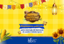 Inscrições para barracas do 17º Arraiá Universitário da UFGD acontecem hoje
