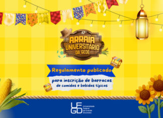 Inscrições para barracas do 17º Arraiá Universitário da UFGD acontecem hoje
