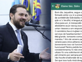 ‘Laranja’ de Claudinho Serra? Empresa tinha folha de R$ 3,6 mil e deixou cemitério em estado crítico