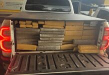 PRF apreende 1,4 tonelada de maconha em caminhonete abandonada