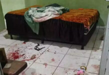 “Nunca mais você bate na minha mãe”: Adolescente esfaqueia padrasto no pescoço para defender a mãe