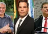 Pesquisa aponta disputa acirrada entre Reinaldo Azambuja, Capitão Contar e Nelsinho Trad pelo Senado em MS