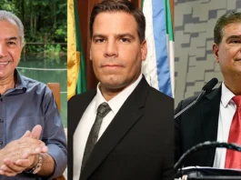 Pesquisa aponta disputa acirrada entre Reinaldo Azambuja, Capitão Contar e Nelsinho Trad pelo Senado em MS