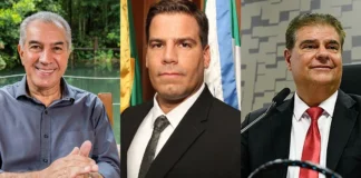 Pesquisa aponta disputa acirrada entre Reinaldo Azambuja, Capitão Contar e Nelsinho Trad pelo Senado em MS