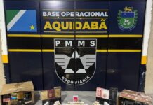 PMR prende contrabandista com mais de R$ 250 mil em medicamentos e mercadorias
