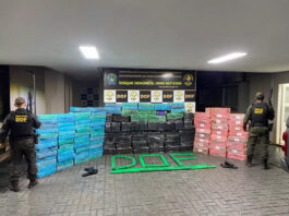 Traficantes abandonam 2 toneladas de maconha avaliadas em R$ 4,2 milhões