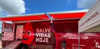 Junho Vermelho mobiliza doadores e leva Hemosul móvel para municípios de MS