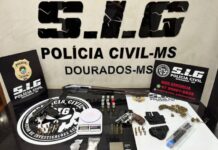 Polícia prende trio suspeito de integrar organização criminosa em Dourados