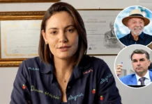 Em meio ao racha no clã Bolsonaro, Michelle elogia política do governo Lula