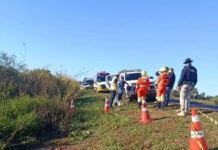 Corpo de homem é encontrado na margem da BR-163 entre Dourados e Caarapó