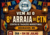 Cultura nordestina domina Dourados no próximo sábado com Arraiá do CTN