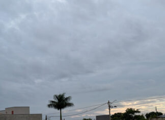 Frente fria chega e Dourados pode ter chuva neste domingo