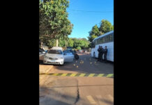 Homem morre após trocar tiros com policiais durante tentativa de abordagem