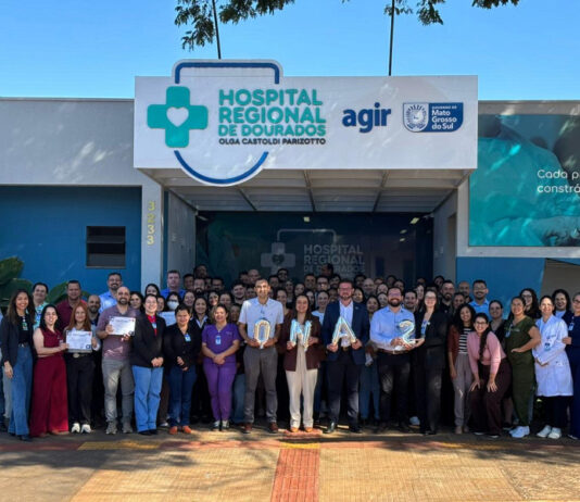 Hospital Regional de Dourados celebra manutenção da certificação ONA Nível 2