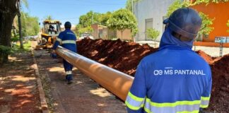 Em um mês, Aegea libera acesso à rede de esgoto para 30 mil pessoas de MS