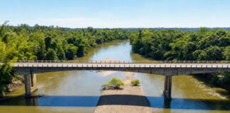 Ponte sobre o Rio Miranda será interditada por 12 horas para avanço das obras na MS-345