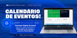 Prefeitura lança calendário digital para divulgar ações e eventos oficiais em Caarapó