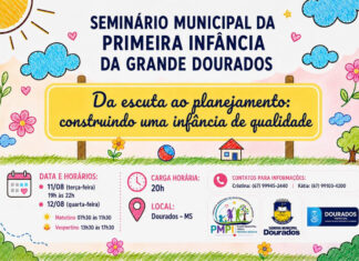 Debate sobre Plano Municipal para a 1ª Infância será nesta terça e quarta em Dourados