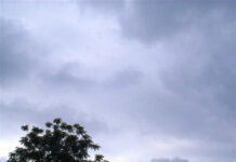 Frente fria avança por MS com risco de tempestade, mas calor ainda chega aos 37°C